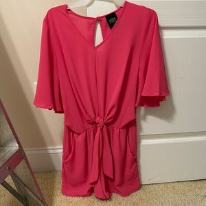 Pink romper